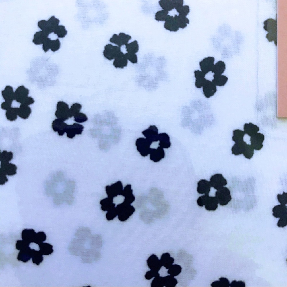 Kate spade king sheet set blue floral